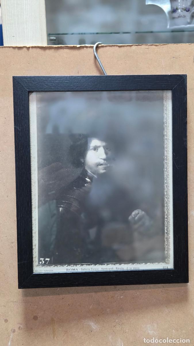 Vintage: cuadro con grabado antiguo