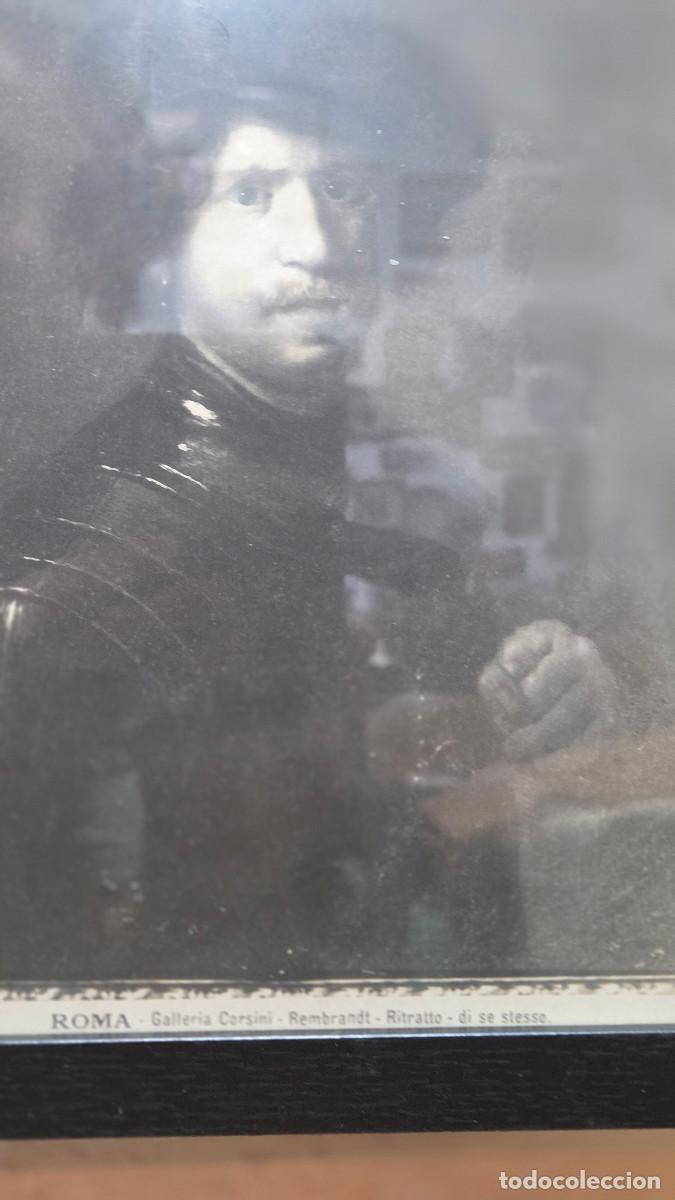 Vintage: cuadro con grabado antiguo - Foto 4