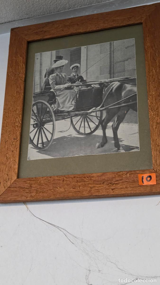 Vintage: cuadro con los mmonarcas espa&ntilde;oles