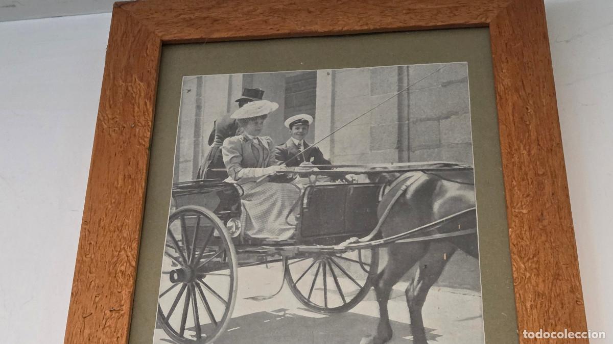 Vintage: cuadro con los mmonarcas espa&ntilde;oles - Foto 3