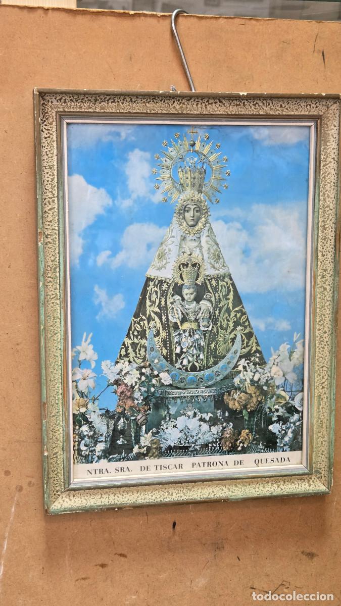 Vintage: cuadro con la virgen vintage