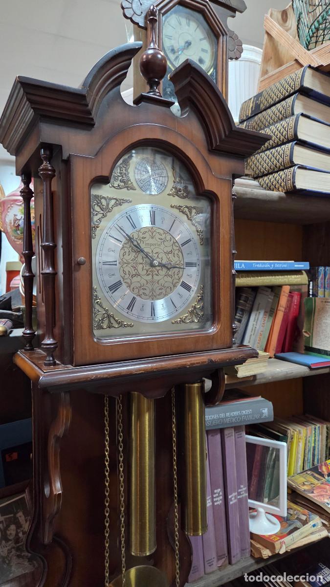 Vintage: reloj de pared con 3 pesas - Foto 4