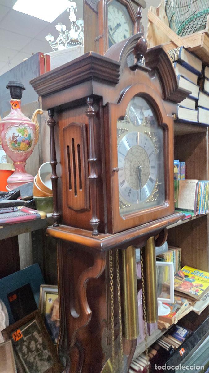 Vintage: reloj de pared con 3 pesas - Foto 7
