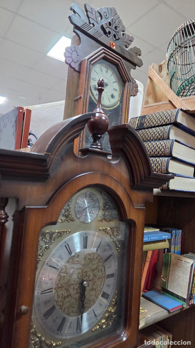 Vintage: reloj de pared con 3 pesas - Foto 8