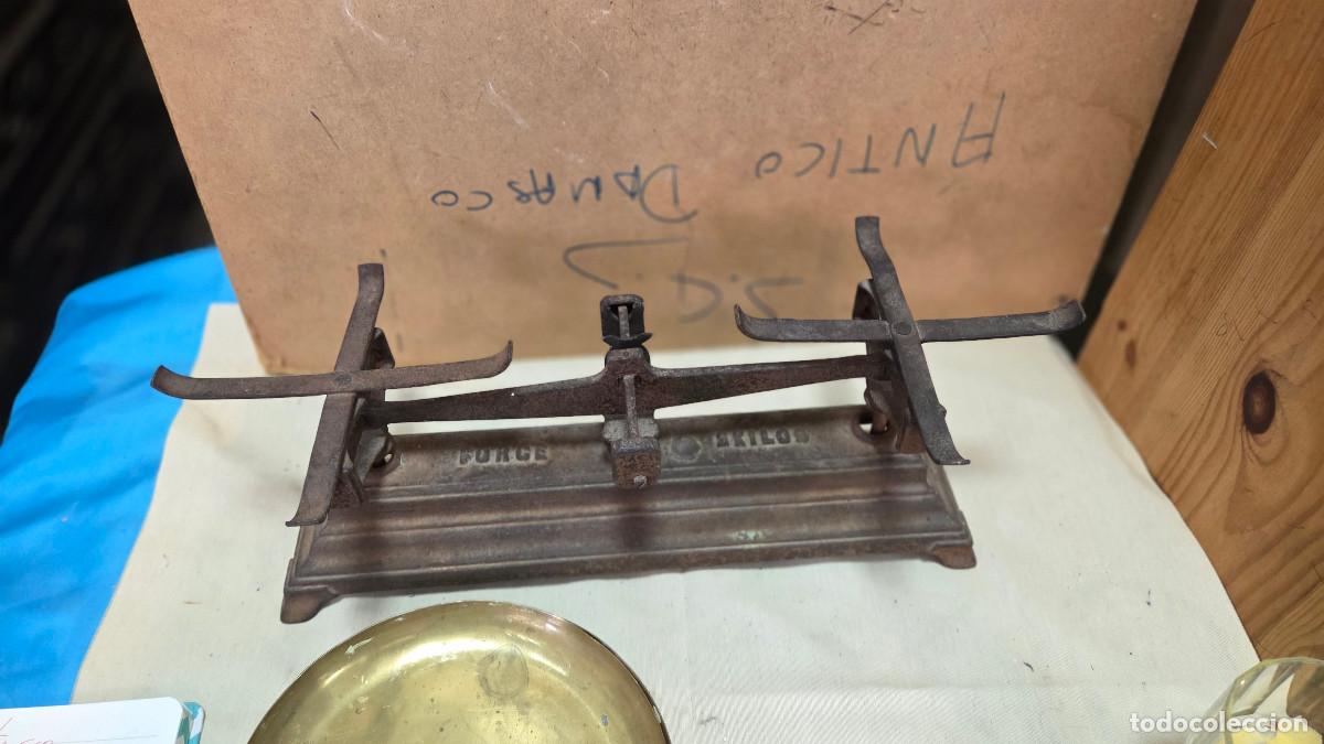 Vintage: balanza antigua de 2 kilos - Foto 5