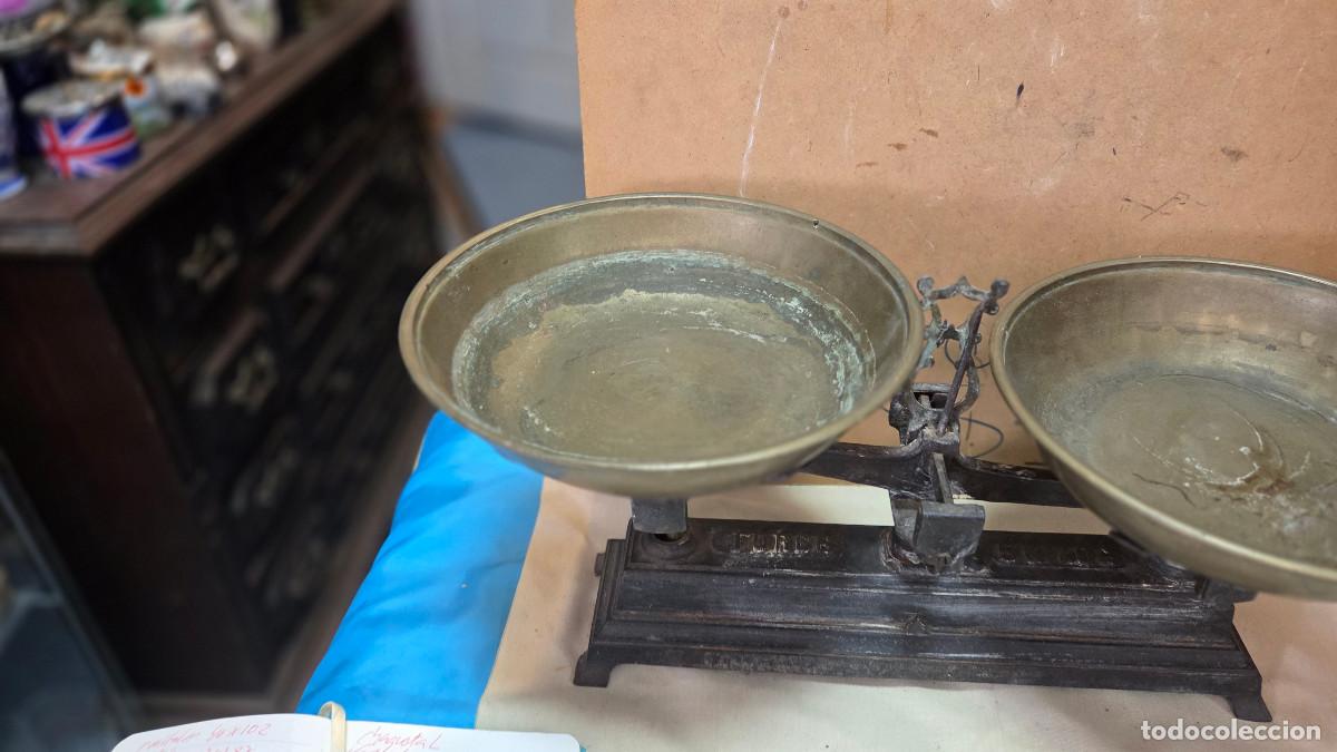 Vintage: balanza antigua de 5 kilos