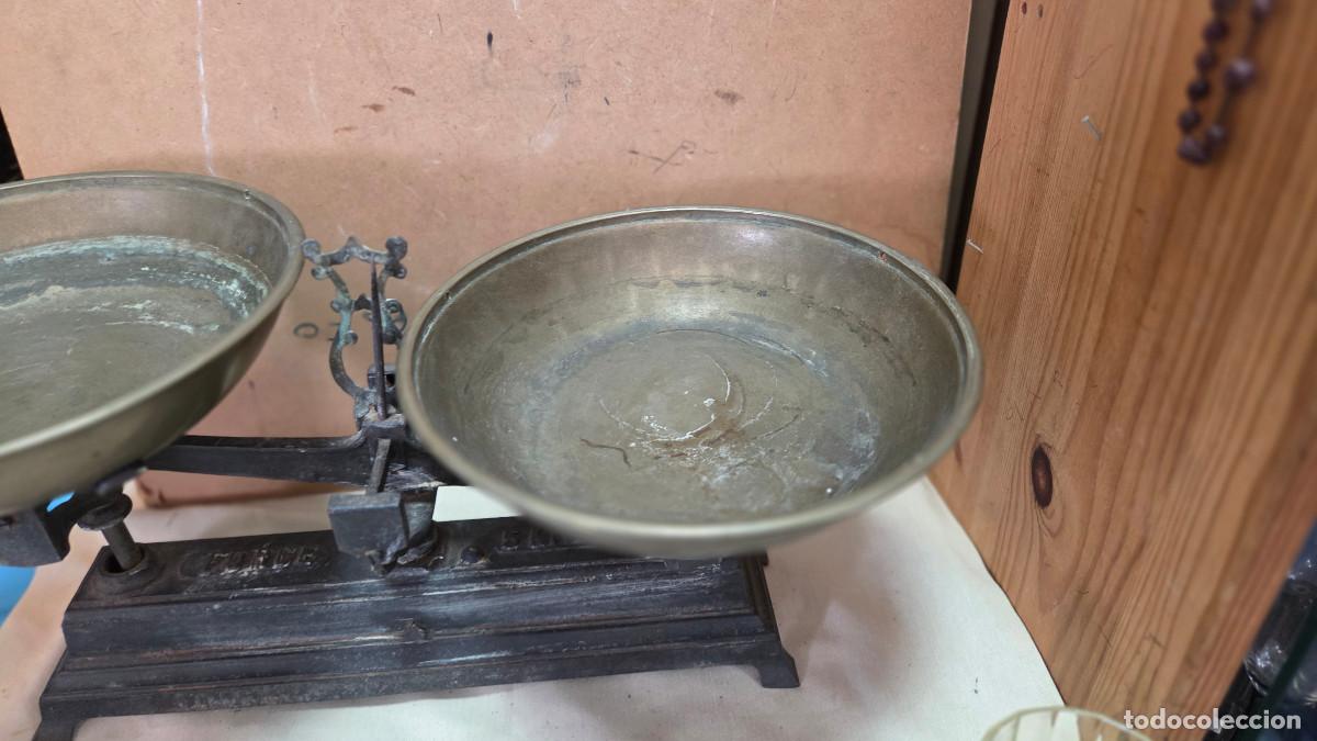 Vintage: balanza antigua de 5 kilos - Foto 2