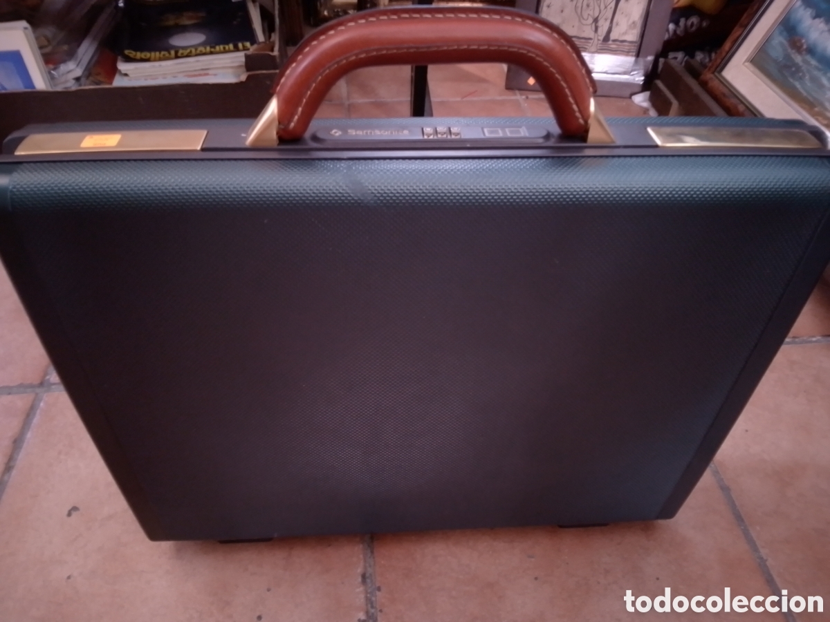Vintage: MALETA DE NEGOCIOS. SAMSONITE. CON CONTRASE&Ntilde;A. 000.