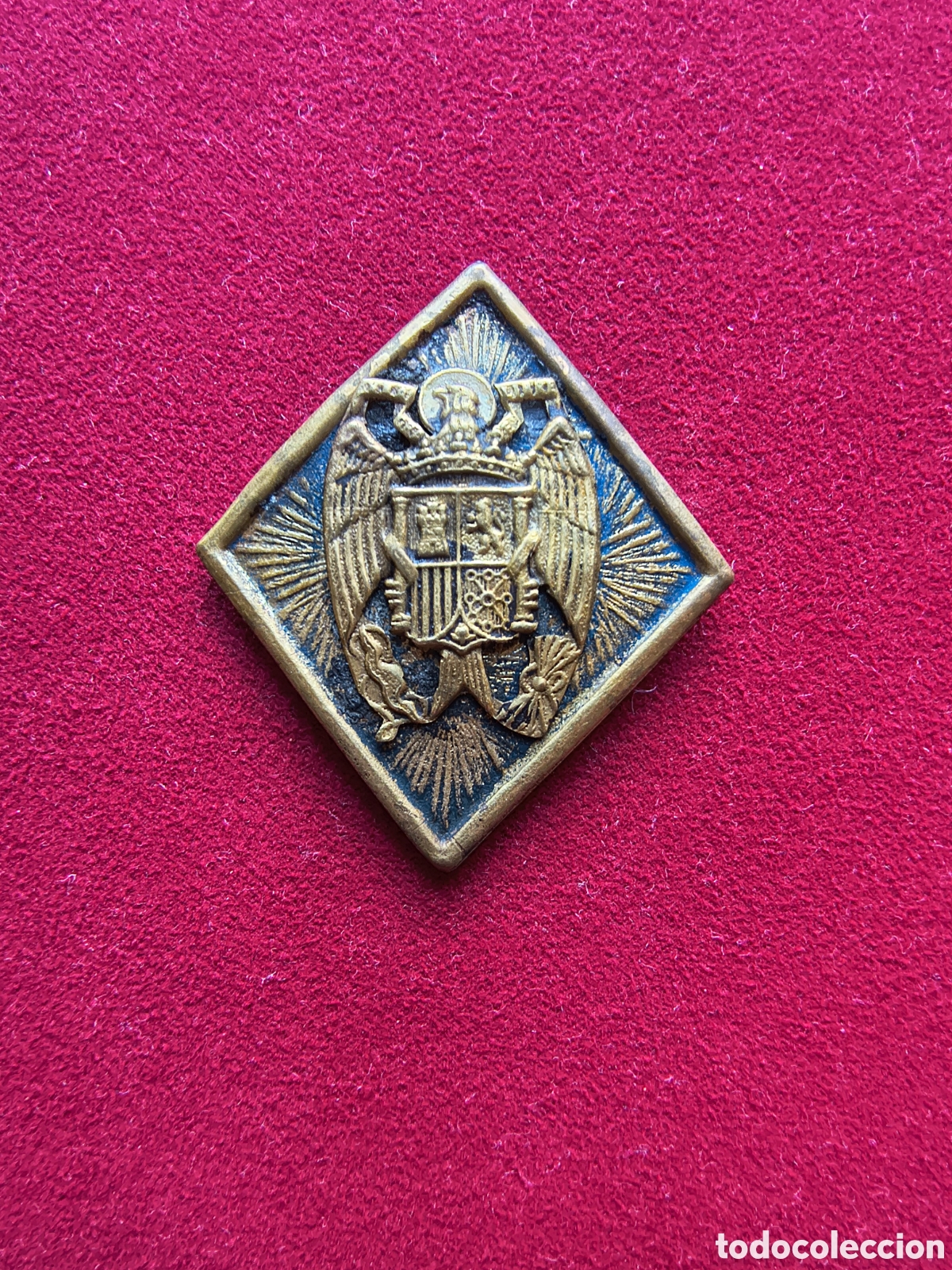 Vintage: Insignia uniforme antiguo