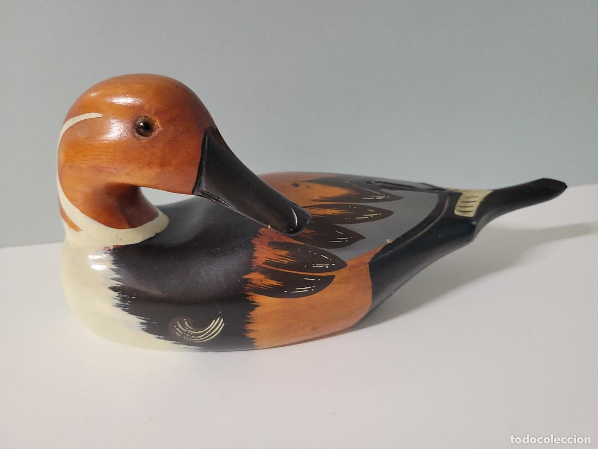 Vintage: Pato de madera, a&ntilde;ade rabudo mod.6