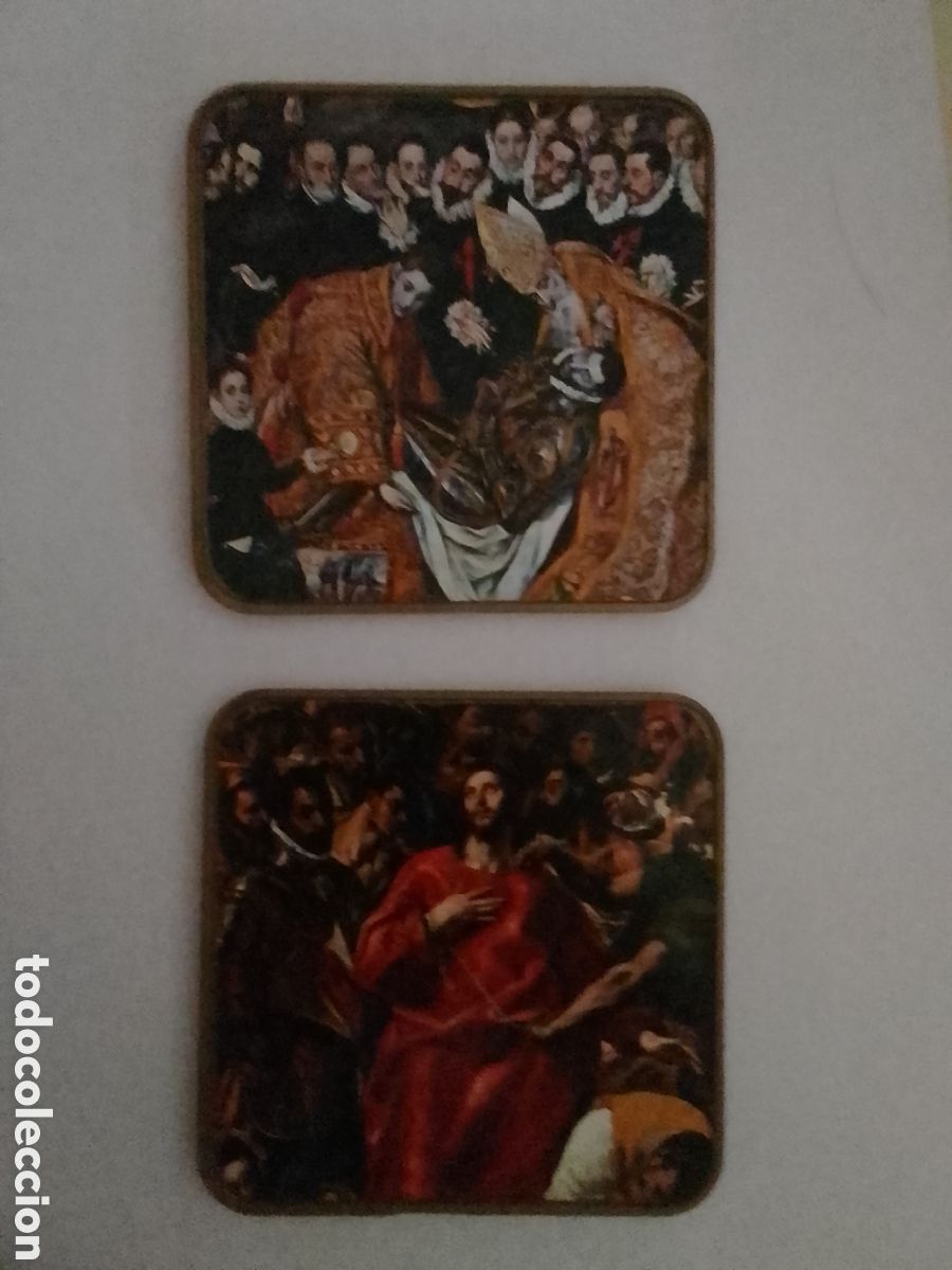 Vintage: Seis Posavasos &rdquo;Pintura El Greco&rdquo; - Foto 4