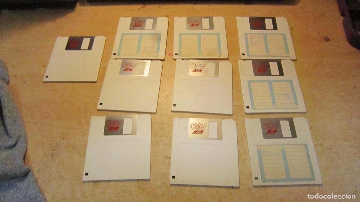 Vintage: 40 DISQUETES DE 3 1/2