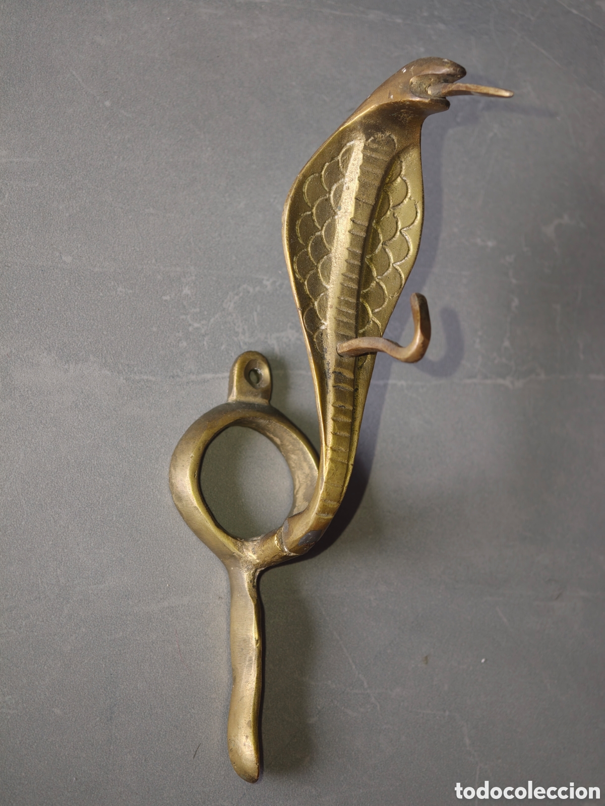 Vintage: Perchero laton vintage