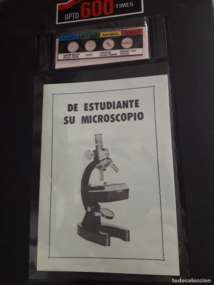Vintage: Microscopio para estudiantes. Vintage. - Foto 2