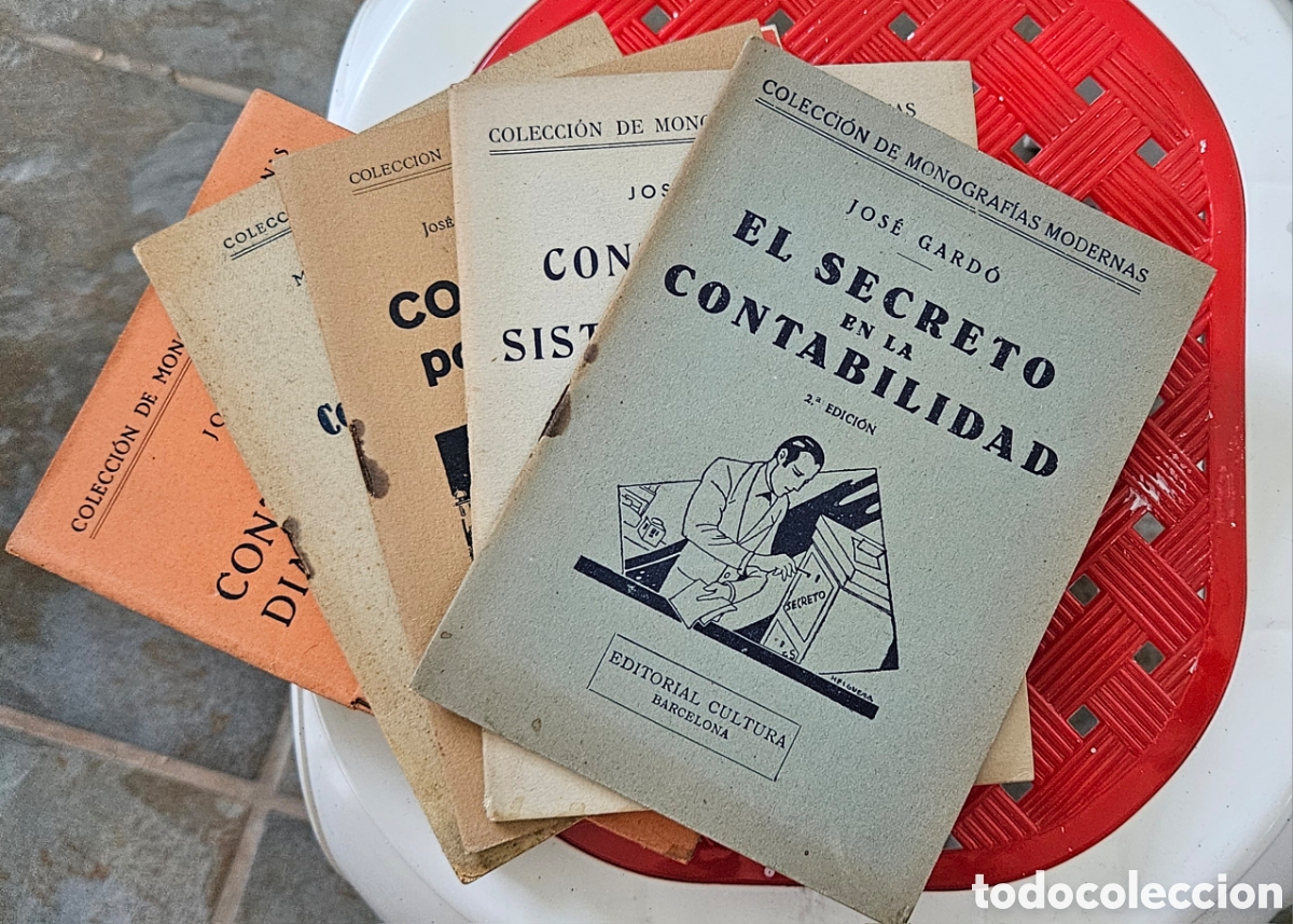 Vintage: COLECCION DE MONOGRAFIAS MODERNAS - 5 CUADERNILLOS- Editorial CULTURA. BARCELONA