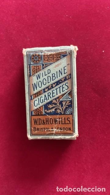 Vintage: Cajetilla de 10 cigarrillos, Wild Woodbine, vintage
