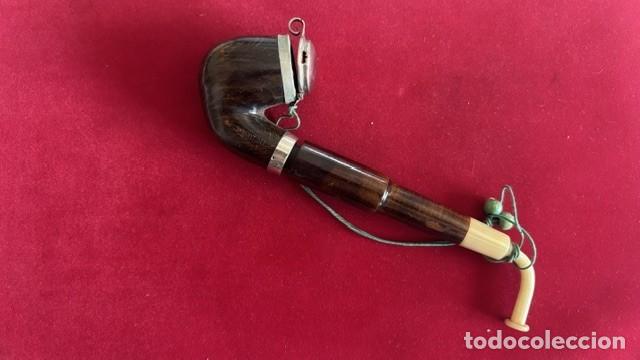Vintage: antigua pipa tirolesa de recuerdo
