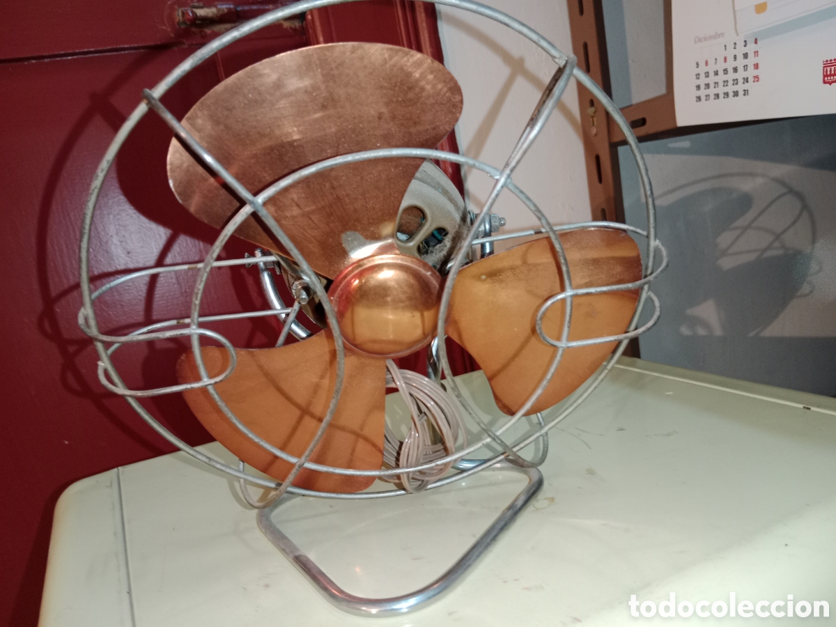 Vintage: Ventilador vintage a&ntilde;o 1960