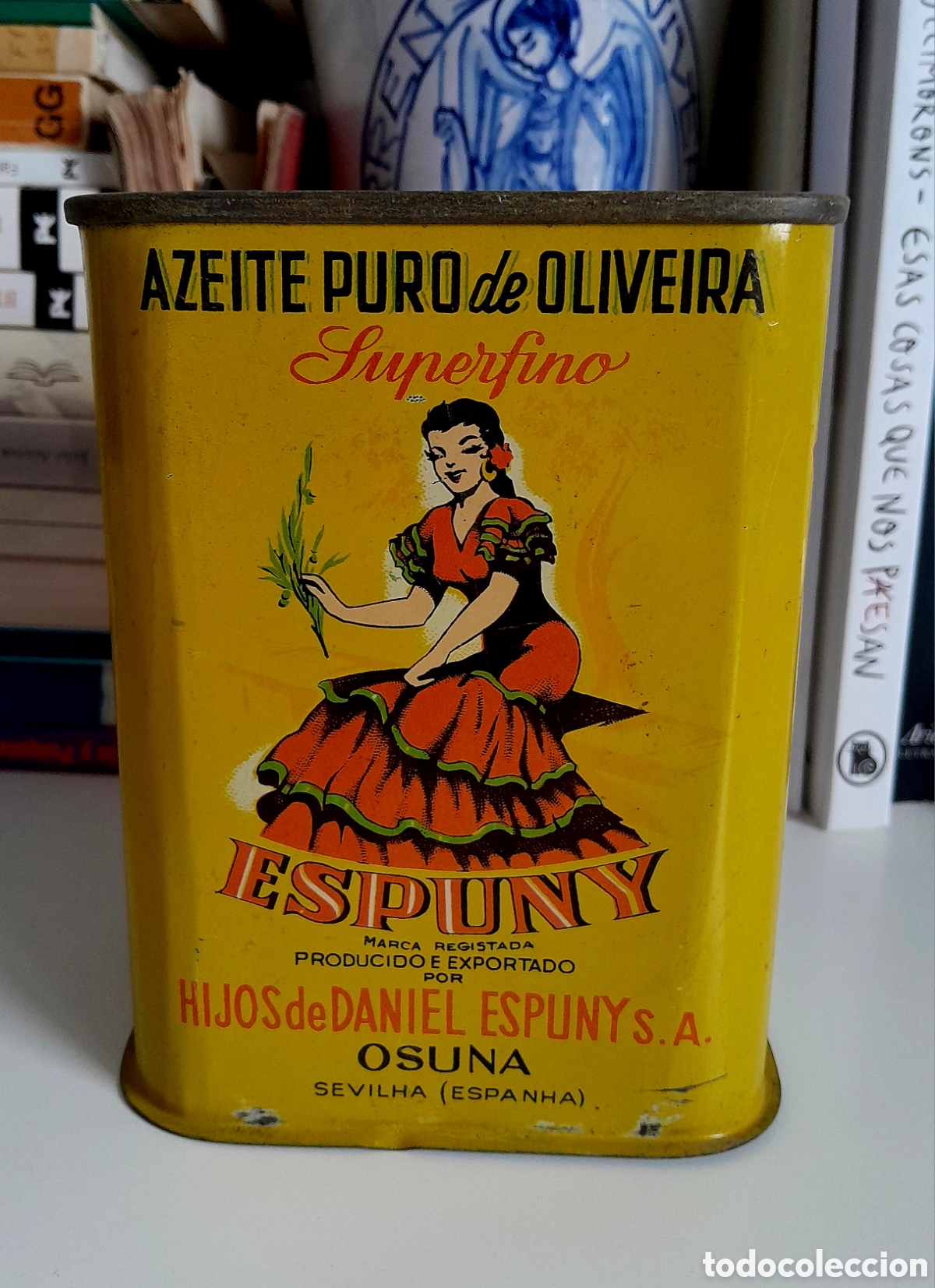 Vintage: OSUNA - Lata aceite ESPUNY 1L