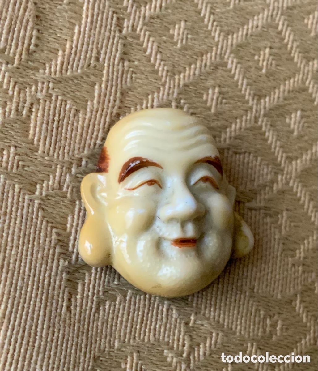 Vintage: TOSHIKANE BOT&Oacute;N JAPON&Eacute;S DE PORCELANA
