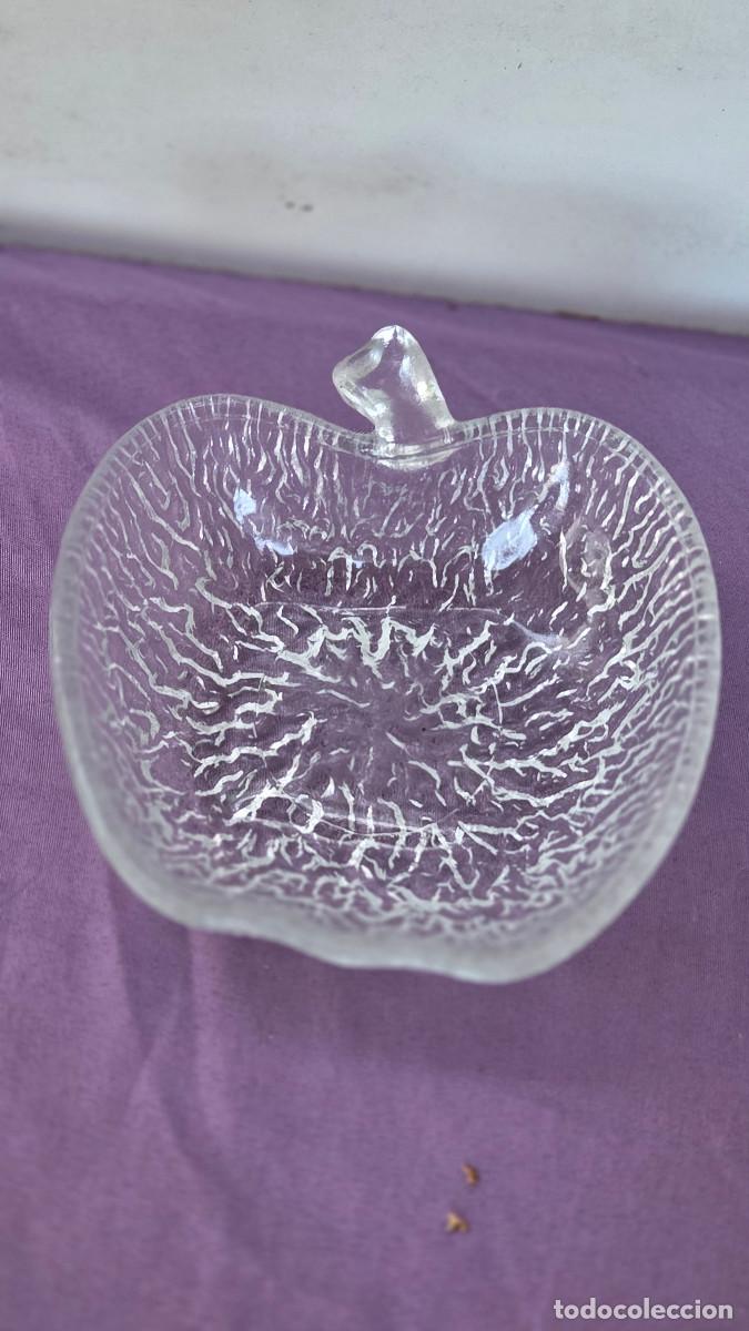 Vintage: cuenco de cristal vintage