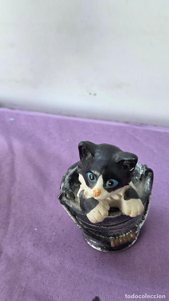 Vintage: figura gato coleccionable - Foto 2