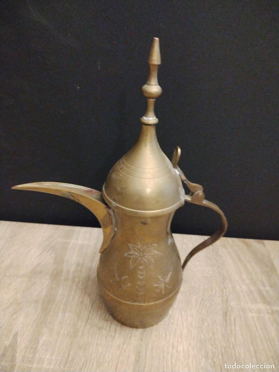 Vintage: Tetera /cafetera india vintage de estilo &aacute;rabe