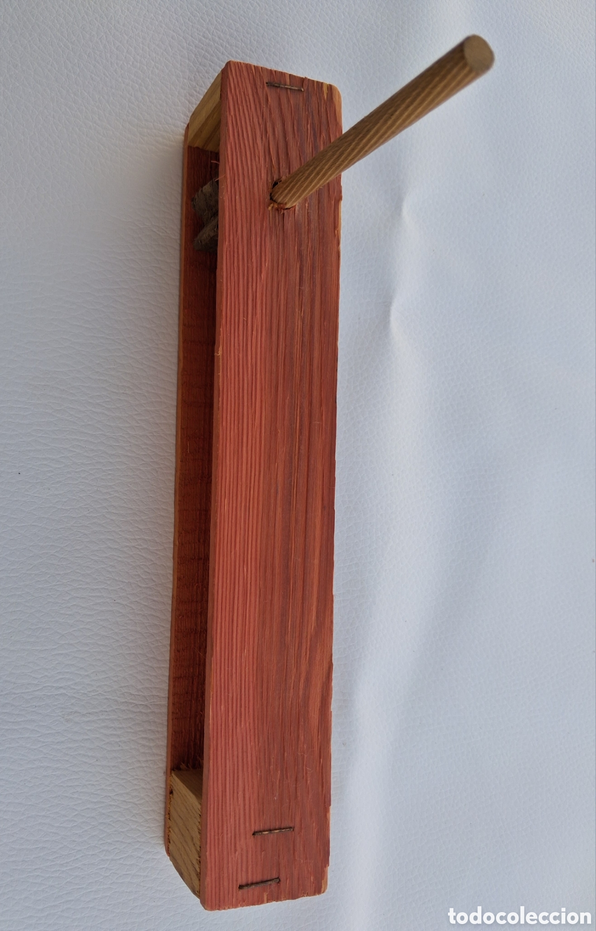 Vintage: Matraca carraca de madera - Foto 3