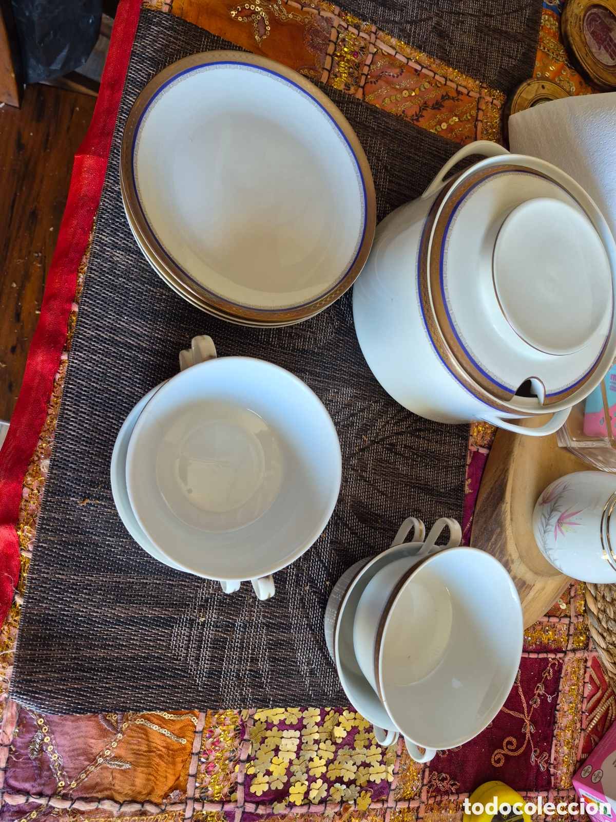 Vintage: Vajilla sopera cp limoges