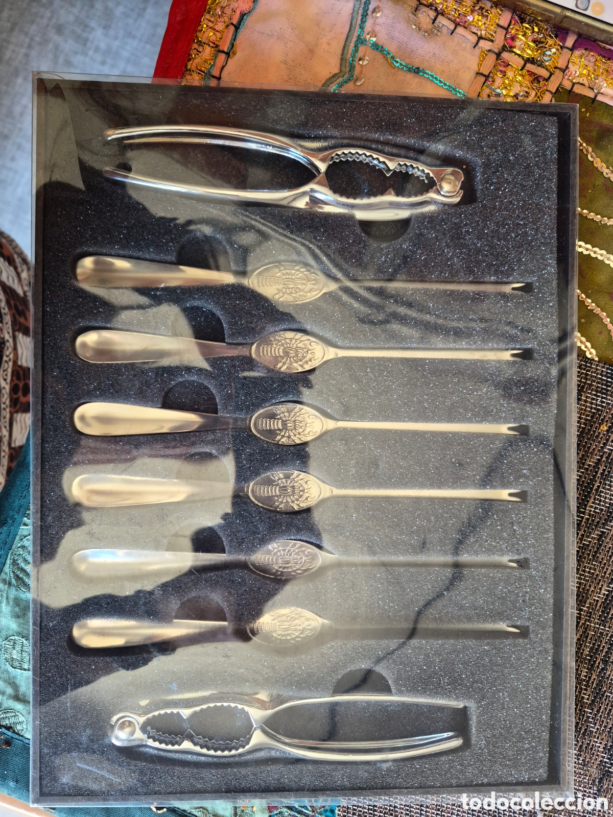 Vintage: Estuche para marisco