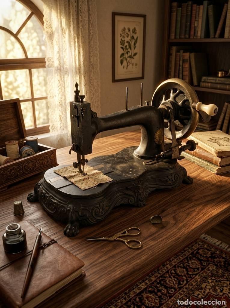 Vintage: M&Aacute;QUINA DE COSER SEIDEL SAXONIA