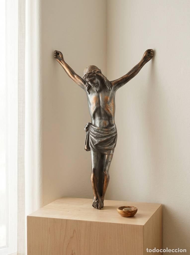 Vintage: CRISTO DE BRONCE PARA PARED