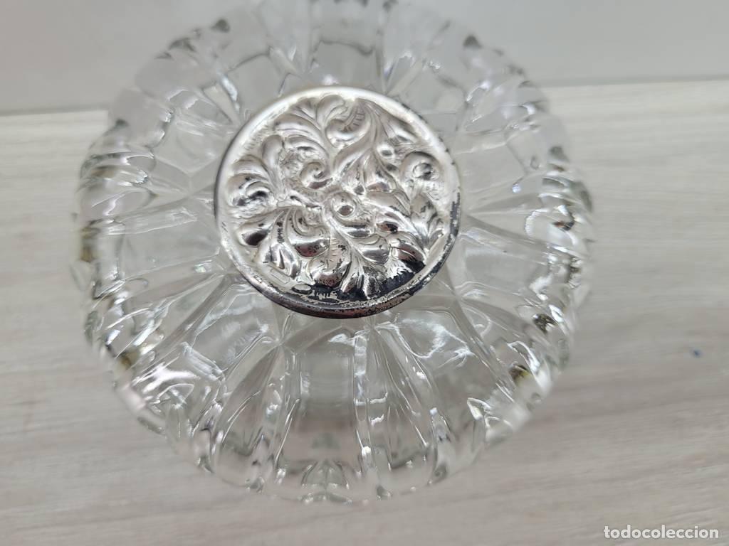 Vintage: ANTIGUA BOMBONERA DE CRISTAL - Foto 3