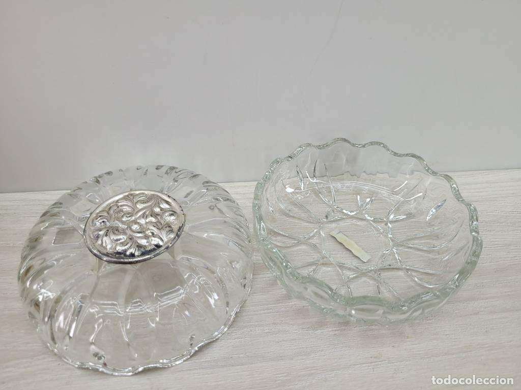 Vintage: ANTIGUA BOMBONERA DE CRISTAL - Foto 4