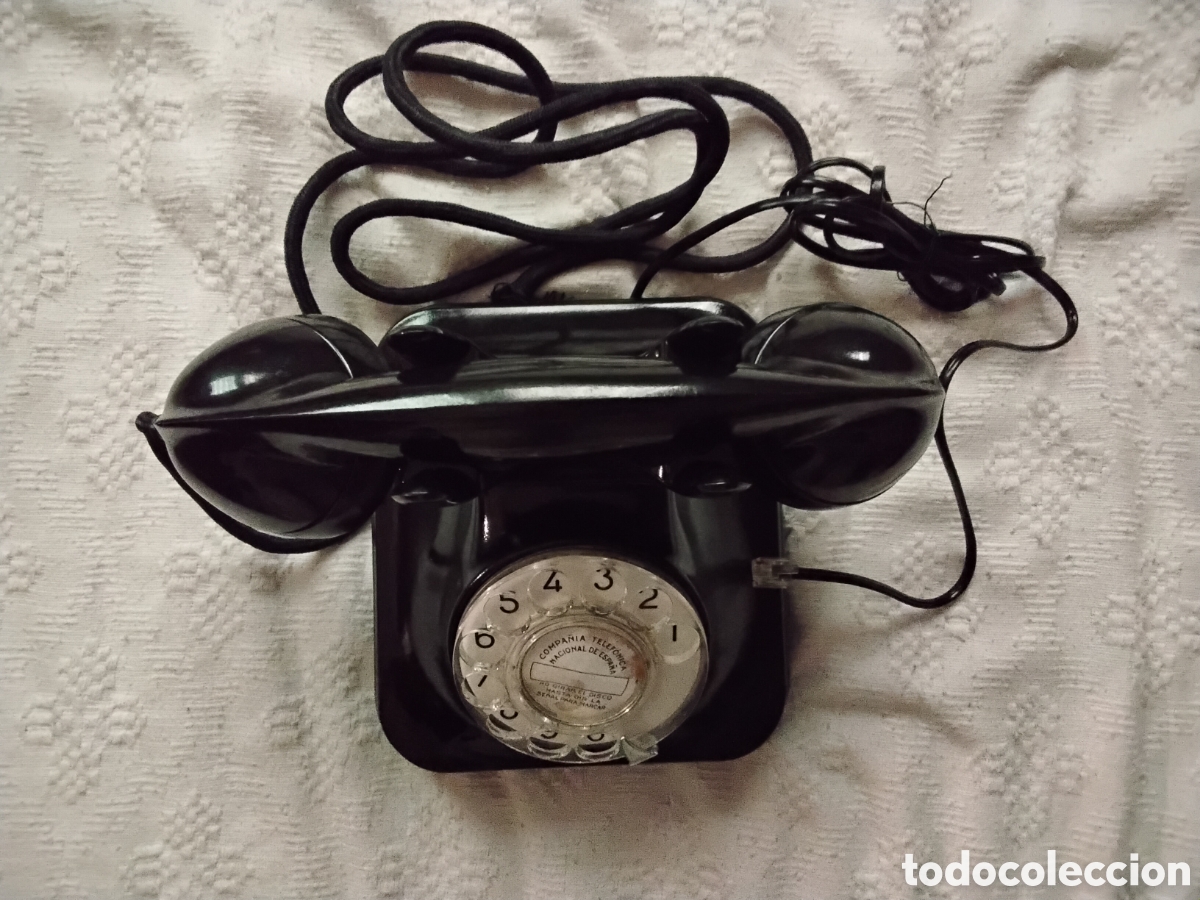 Vintage: TELEFONO BAQUELITA FUNCIONANDO
