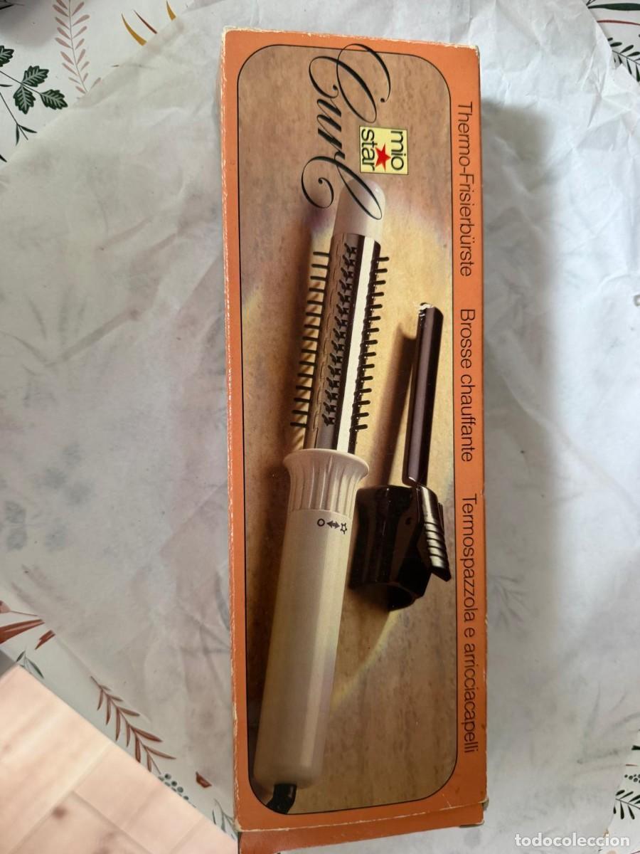 Vintage: Mio Star Curl cepillo rizador t&eacute;rmico vintage Migros &ndash; Funciona &ndash; Caja e instrucciones