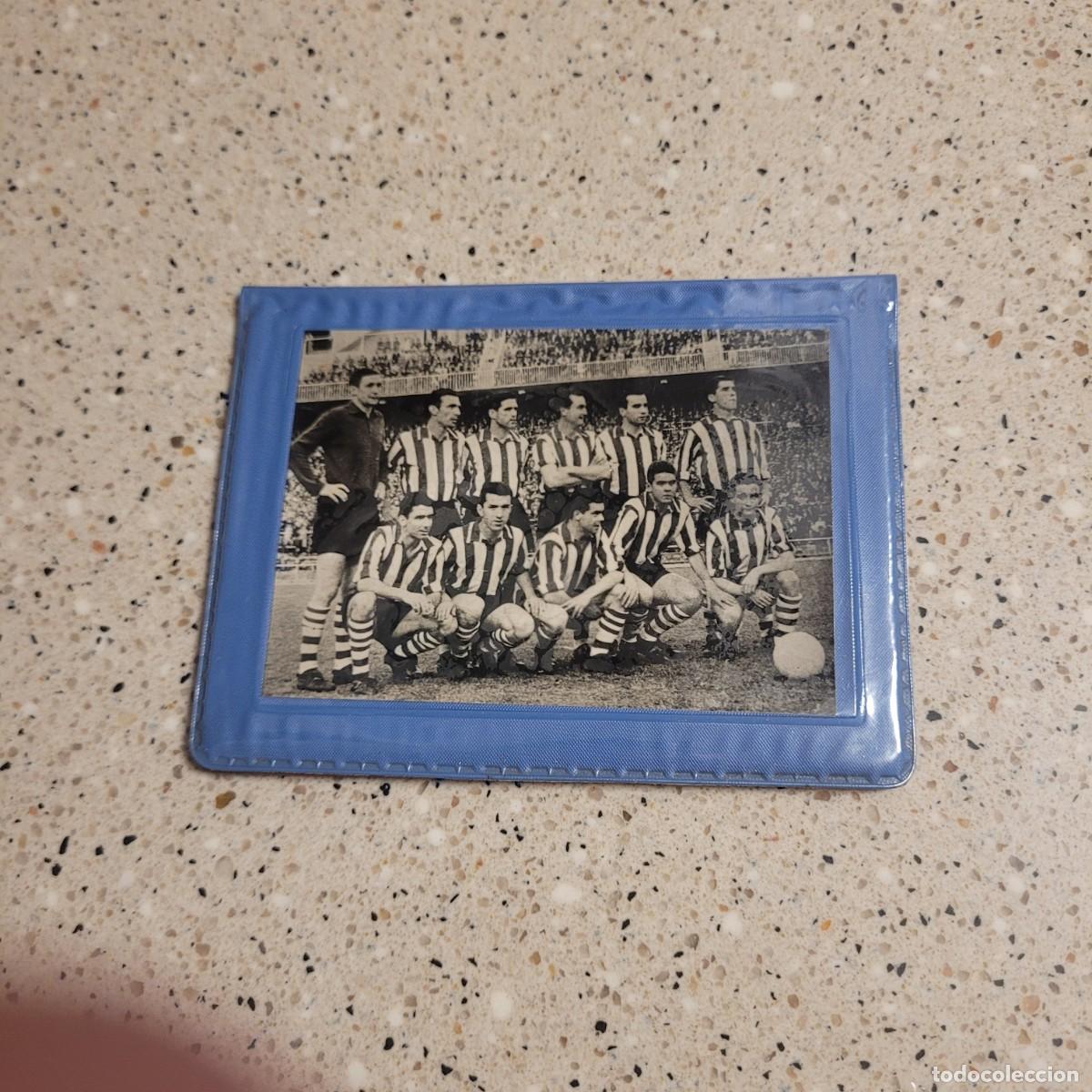 Vintage: CARTERA DE PLASTICO VINTAGE CON FOTO DEL ATLETCO DE BILBAO