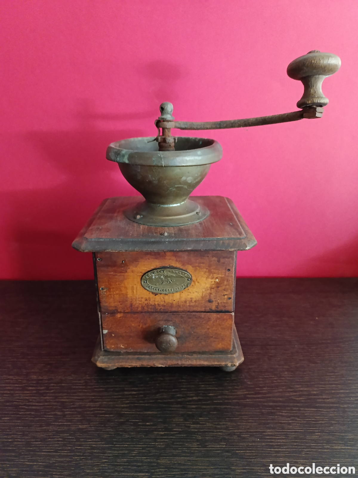 Vintage: Antiguo molinillo de caf&eacute; Peugeot