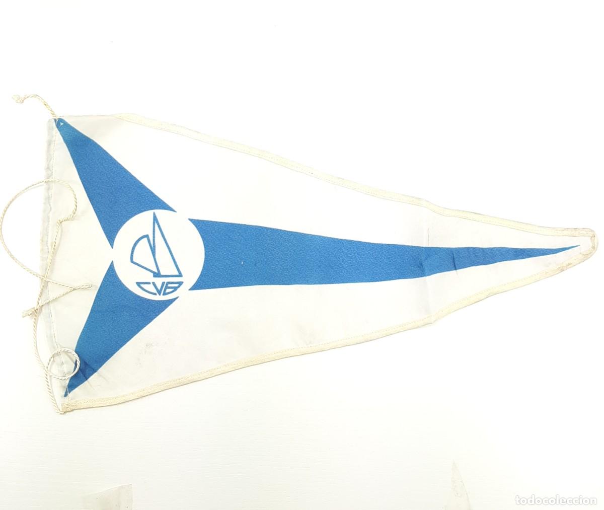 Vintage: Bandiera Gagliardetto vintage nautico d&rsquo;epoca &ndash; C.V.B. club vela Bellano Italia