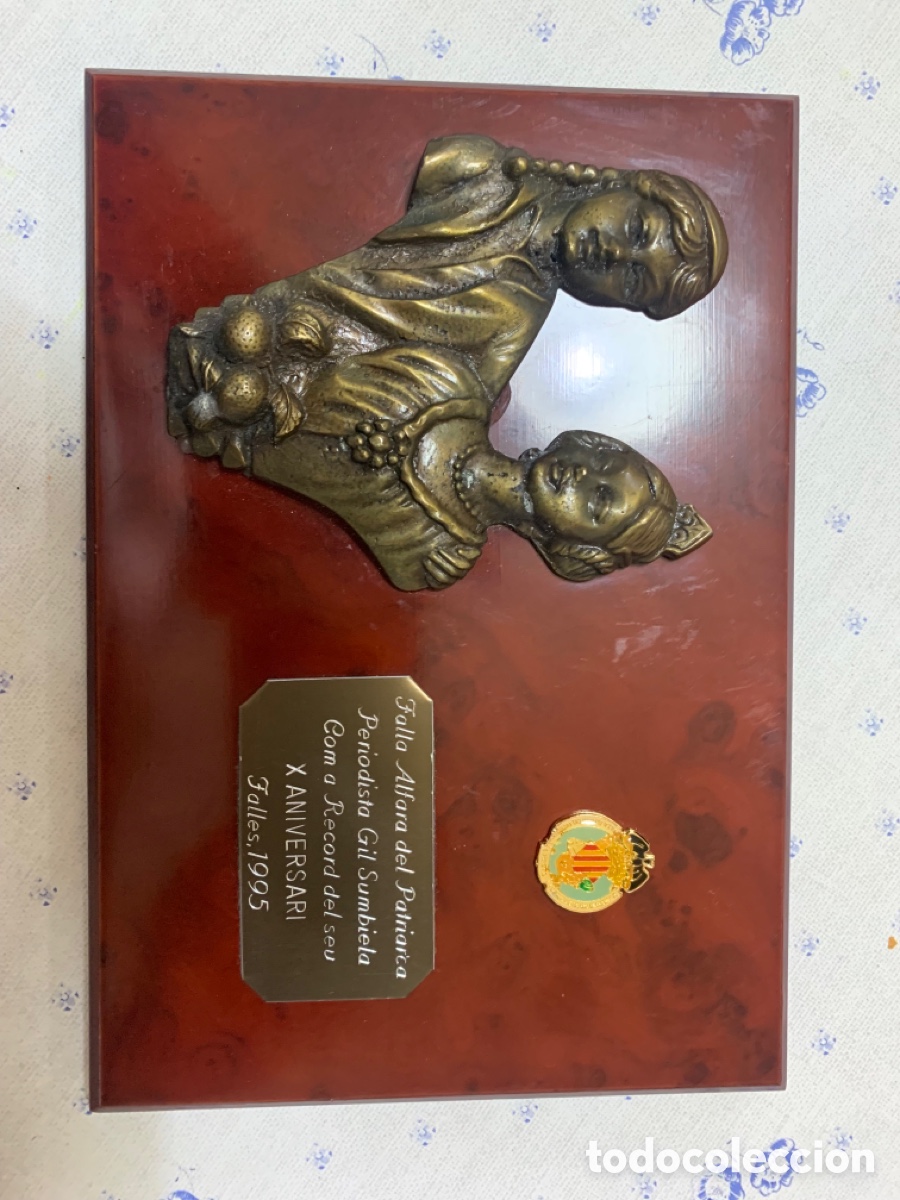 Vintage: Placa Falla Alfara del Patriarca 1995
