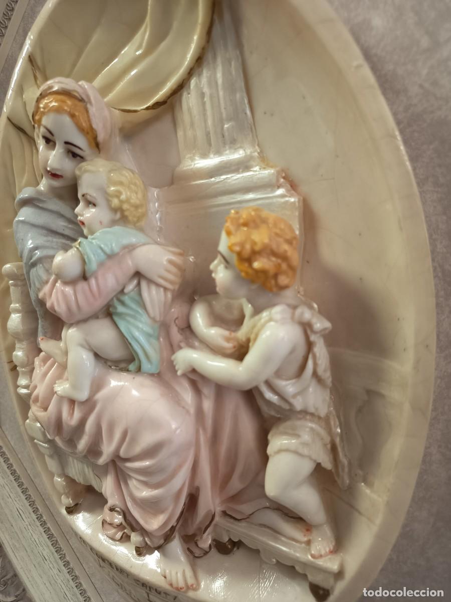 Vintage: Cuadro vintage La Virgen de la Silla - Foto 7