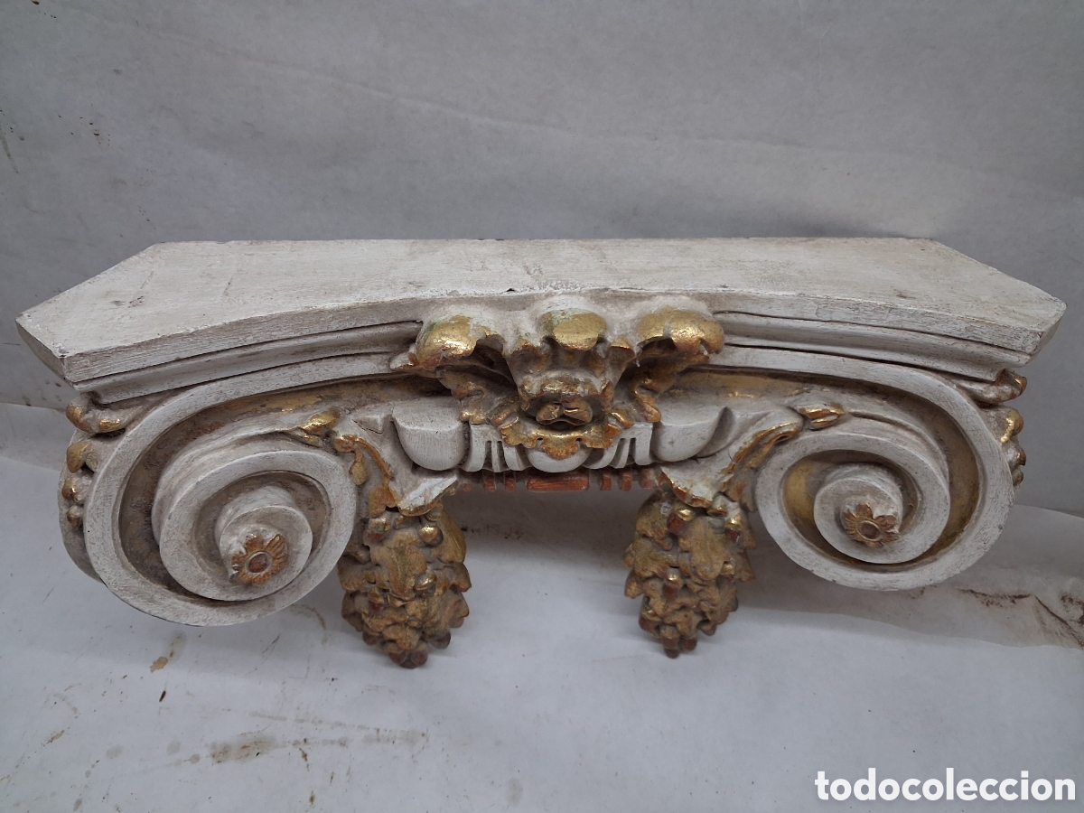 Vintage: Remate capitel policromado - Foto 3