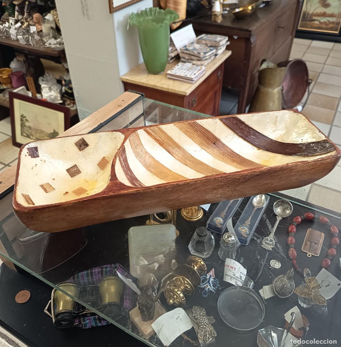 Vintage: Bandeja decorativa 40 x 12 cm