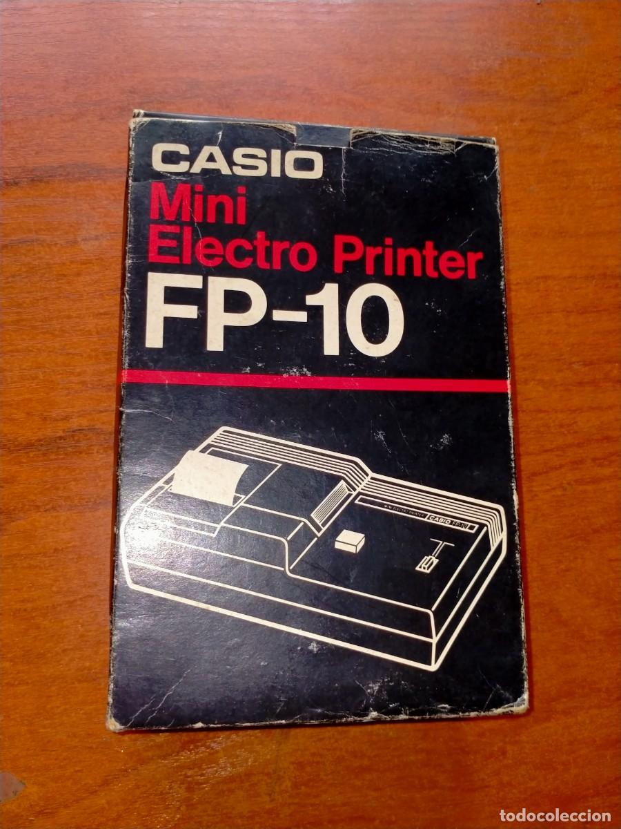 Vintage: MINI IMPRESORA CASIO FP-10 FP10