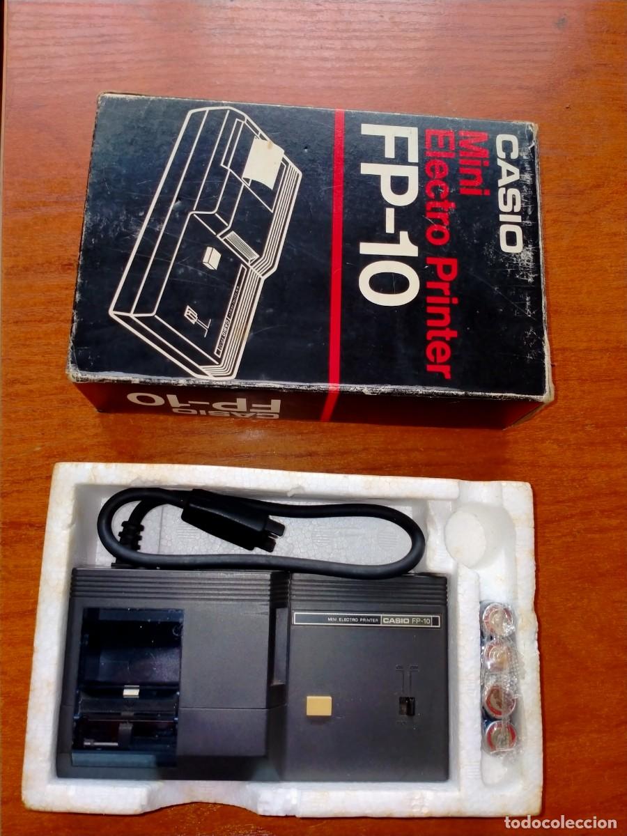 Vintage: MINI IMPRESORA CASIO FP-10 FP10 - Foto 2
