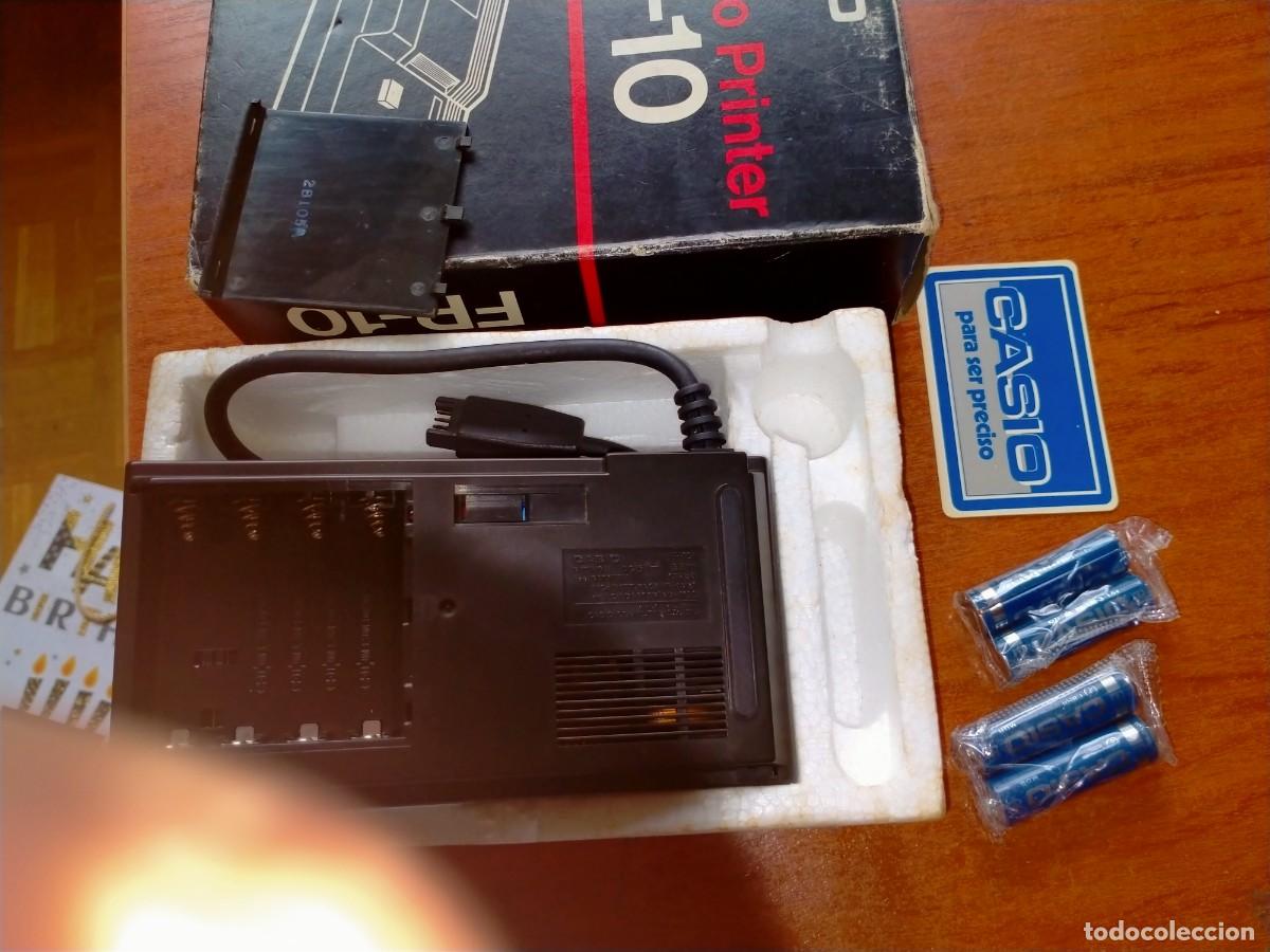 Vintage: MINI IMPRESORA CASIO FP-10 FP10 - Foto 4