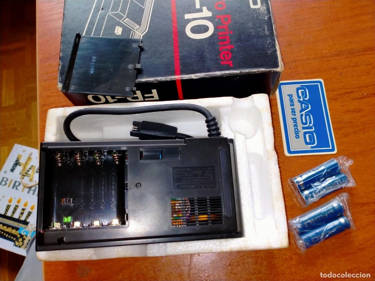 Vintage: MINI IMPRESORA CASIO FP-10 FP10 - Foto 5