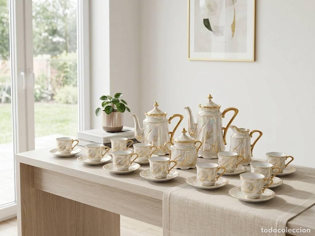Vintage: JUEGO DE CAF&Eacute; VINTAGE