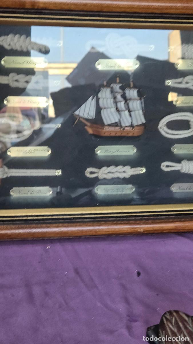 Vintage: cuadro nautico con nudos - Foto 3