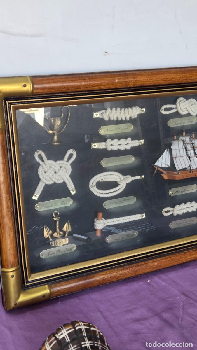Vintage: cuadro nautico con nudos - Foto 5